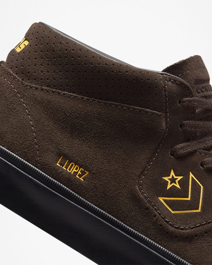 Women's Converse CONS Louie Lopez Pro Skate Shoes Brown / Black | AU C4610W